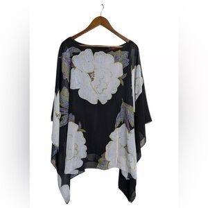 IC Collection Sheer Kimono Blouse - Size XL